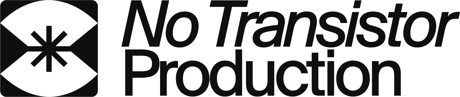 NOTRANSISTORS LOGO BLACK